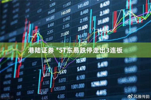 港陆证券 *ST东易跌停走出3连板